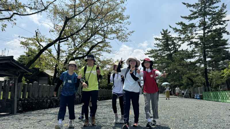水基めぐりウォークラリー様子