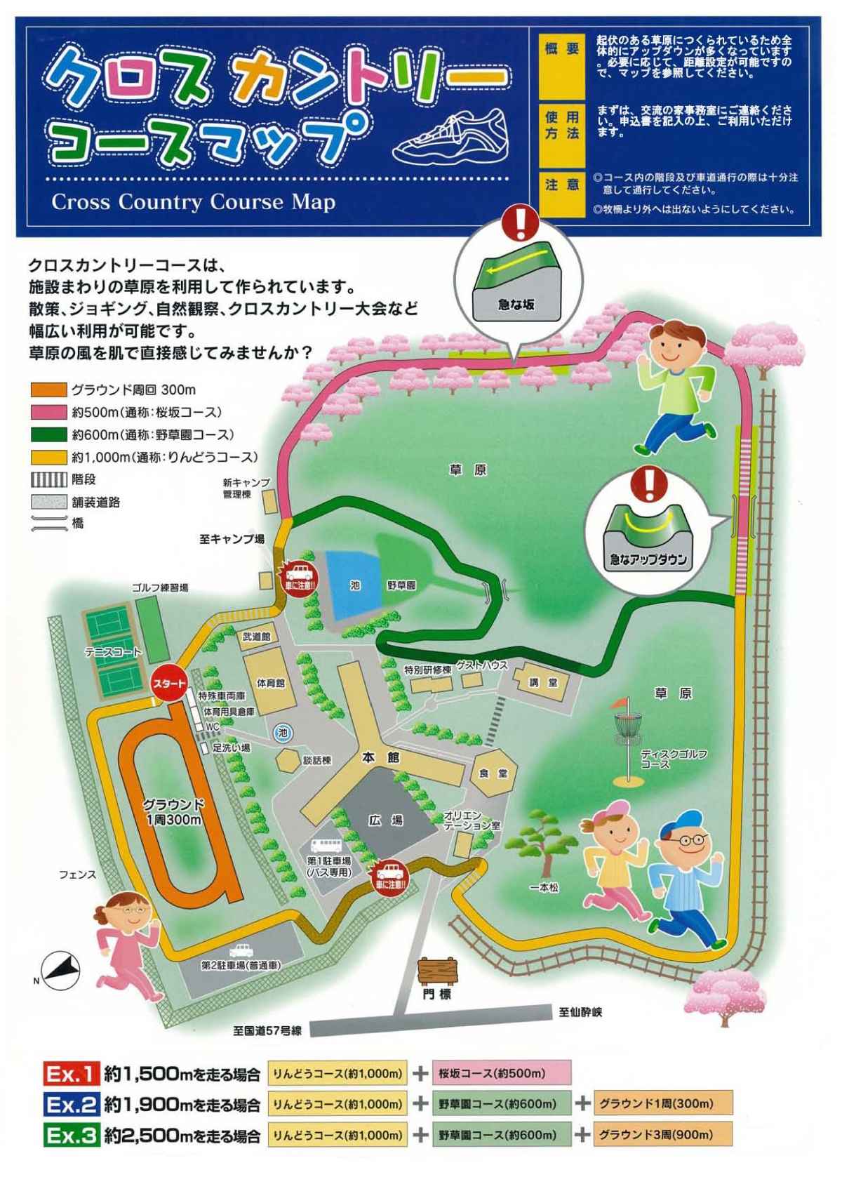 クロスカントリーコース写真